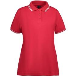 ID Women's Stretch Polo T-shirt - Red