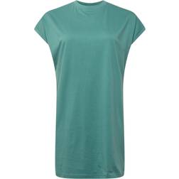 Urban Classics Organic Cotton Cut On Dress - Green