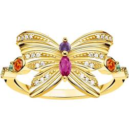 Thomas Sabo Butterfly Guldring 56 MM Uld - Gul