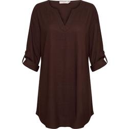 Cream Crventa Linen Tunic - Javanese