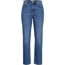 Slim Jeans Met Hoge Taille - Blauw Denim