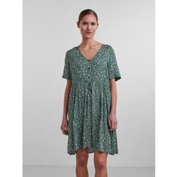 Pieces Nya SS Dress VERDANT