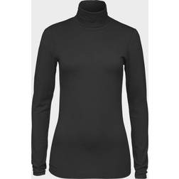 Modström Tanner Longsleeve Met Col - Zwart