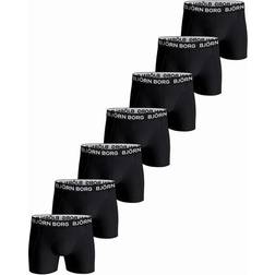 Björn Borg Cotton Stretch Boxer 7-pack - Black