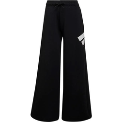 adidas 3B Wide Leg Jogging Pants Ladies - Black