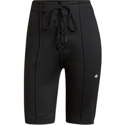 adidas Laced High-Waisted Shorts - Black