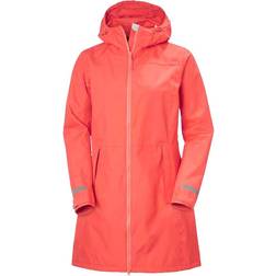 Helly Hansen Women's Lisburn Raincoat - Hot Coral