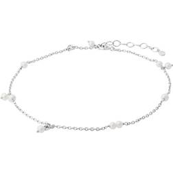 Pernille Corydon Ocean Anklet - Silver/Pearls