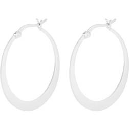 Pernille Corydon Small Escape Hoops - Silver