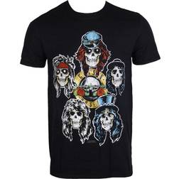 Guns N Roses Vintage Heads Mens T Shirt: