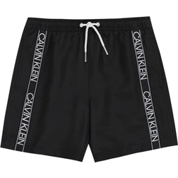 Calvin Klein Boy's Tape Swim Shorts - Black