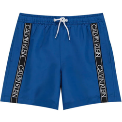 Calvin Klein Boy's Tape Swim Shorts - Pioneer Blue