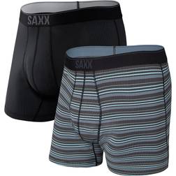 Saxx Quest Qdm Boxer Brief - Sunrise Stripe/Black II