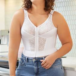 Exquisite Form Exquisite Form Wireless Unlined Longline Full Coverage Bra-5107565