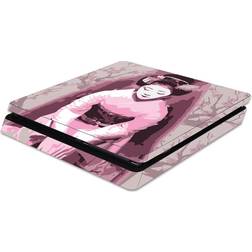 MightySkins PS4 Slim Console Skin - Geisha