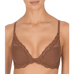 Natori Feathers Plunge Bra - Cinnamon