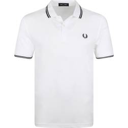 Fred Perry Twin Tipped Short Sleeve Tee White