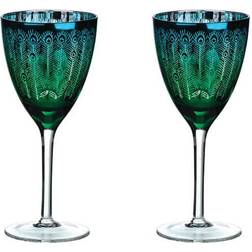 Artland Peacock Set of 2 Wine Wine Glass 2pcs