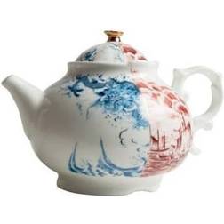 Seletti Hybrid Smeraldina Blue/Red Teapot