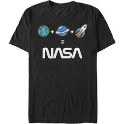 Fifth Sun Nasa Men's Emoji's Equal Nasa Short Sleeve T-Shirt