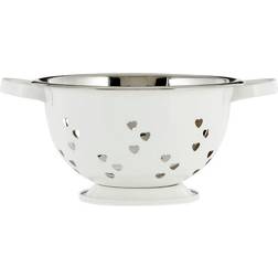 Premier Housewares Ivory Hearts Design Colander
