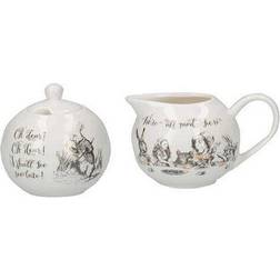V&A Alice In Wonderland Sugar & Creamer Sugar bowl