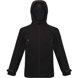 Regatta Childrens/Kids Pulton Waterproof Jacket (11-12 Years) (Black)