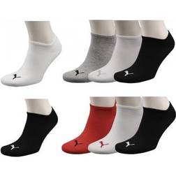 Puma Ankelstrumpor 3-pack - Blå/Gråmelerad