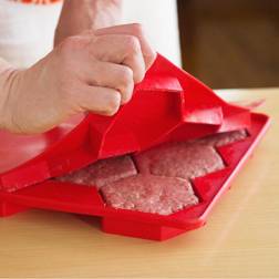 Shape Store Red Plastic 32 oz Pressa per Hamburger