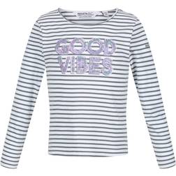 Regatta Childrens/Kids Clarabee Slogan Long-Sleeved T-Shirt Also in: 11, 14, 5, 7, 13