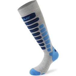 Lenz Skiing 2.0 Chaussettes - Gris-Bleu