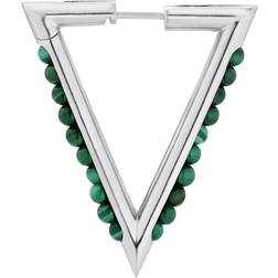 Jane Kønig Bermuda Örhängen Single - Gold/Green