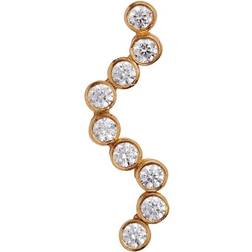 Stine A Midnight Sparkle Earring - Gold/Transparent