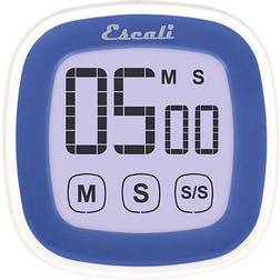 Escali Touchscreen Digital Timer, Blue Kitchen Timer