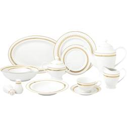 Lorren Home Trends New Bone China Dinner Set 57