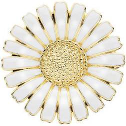 Lund Copenhagen Marguerit Broche Forgyldt
