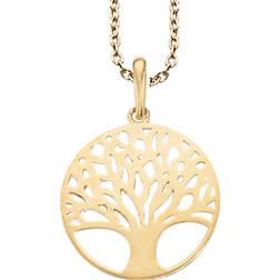 Scrouples Tree of Life Necklace - Gold