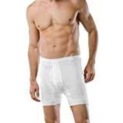 Schiesser Fin Rib Shorts - Hvide