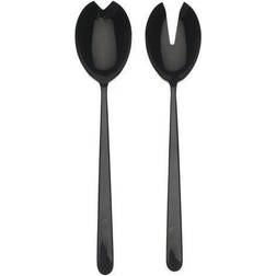 Mepra Linea & Salad Set Black Servitore di Insalata