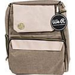 Taupe and Pink Crafter's Backpack We R Memory Keepers