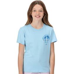 Regatta Bosley V Bedrukt T-shirt - Blauw