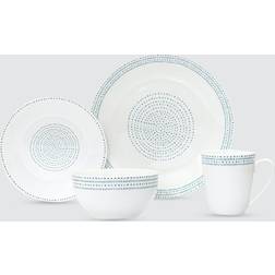Godinger Stacatta 16-Pc. Dinnerware Set Dinner Set 16pcs
