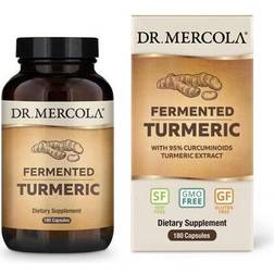 Dr. Mercola Fermented Turmeric 180 Capsules & Softgels