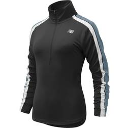 New Balance Accelerate Half Zip Pullover Women's - Black