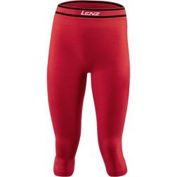 Lenz 6.0 Merino 3/4 Pantaloni Da Donna - Rosso Dimensione