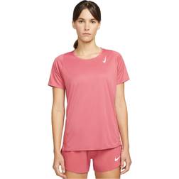 Nike Dri-FIT Race Women's Short-Sleeve Running Top - Black