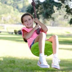 Flybar Swurfer Disco Climbing Swing Active Play for Ages 6 to 12 Fat Brain Toys