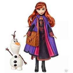 Frozen 2 Anna Doll with Buildable Olaf Figure