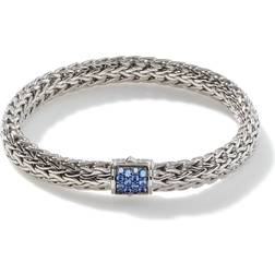 John Hardy Classic Chain Bracelet - Silver/Sapphire