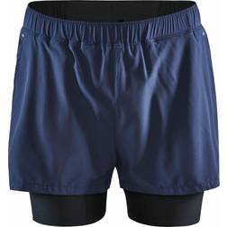 Craft ADV Essence 2-In-1 Stretch Shorts Blue Male